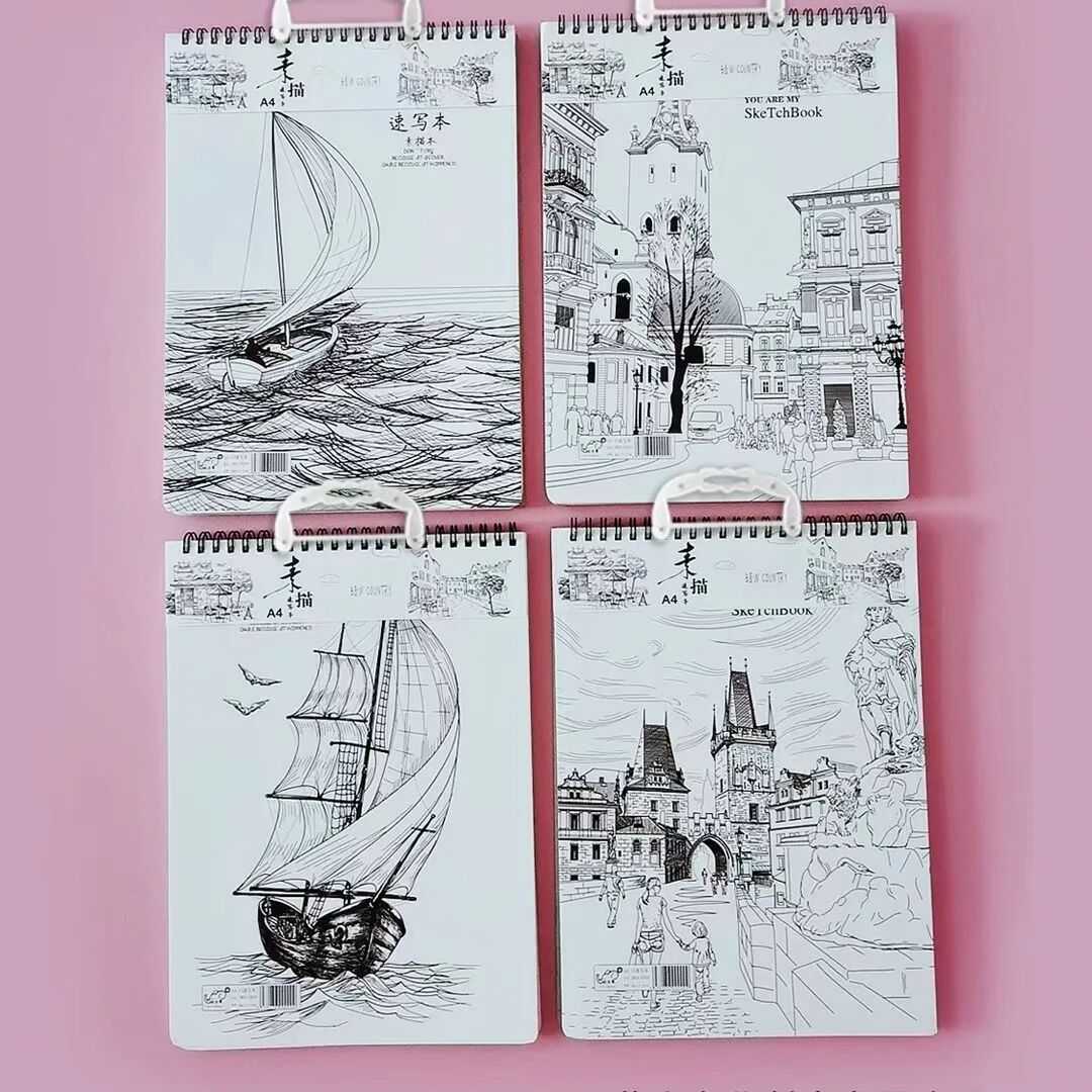 Fancy Color Creative Hand A4 Sketchbook Fancy Color Sketchbook Sketchbook Sketchbook Drawing book up-8