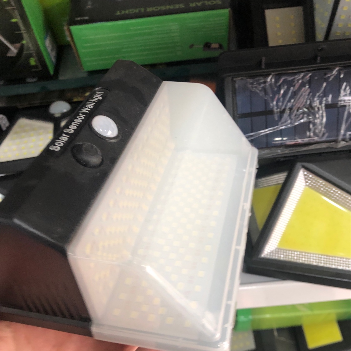 2026 Sun Emergency lights, sensor lights, Amazon's new solar lights, 100-lamp four-sided, outdoor human body sensor wall lights, garden lights, street lights, wall lights Item Picture