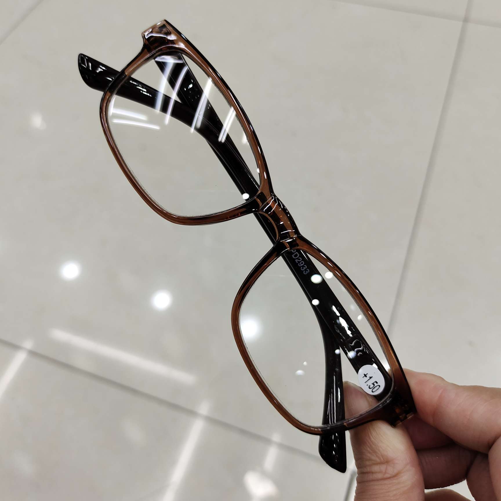 23125 store show for glasses professional glasses factory direct reading glasses foreign trade original single goods coffee Specification drawing