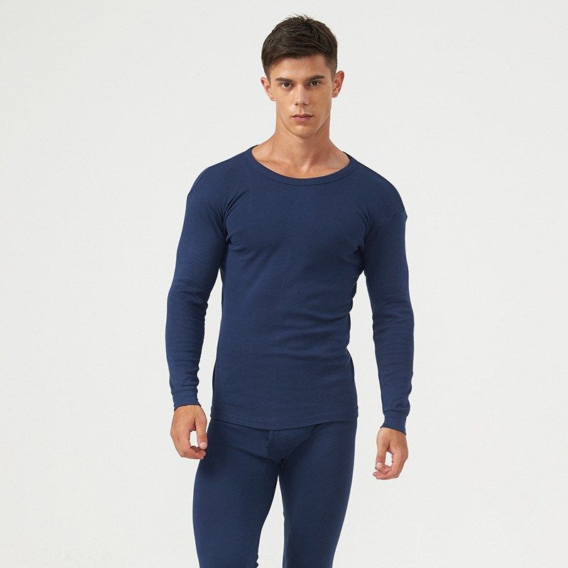 Men's Thin Printed Long Johns Cotton Men's Thermal Underwear Cotton Men's Thermal Underwear 84