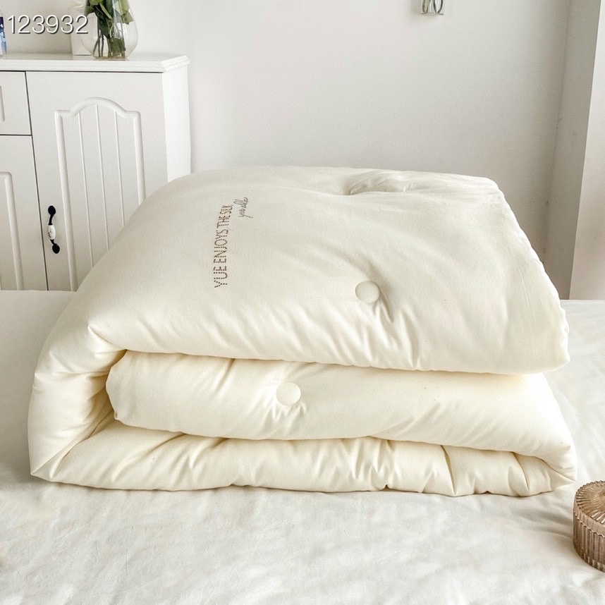 生姜暖绒被细节图