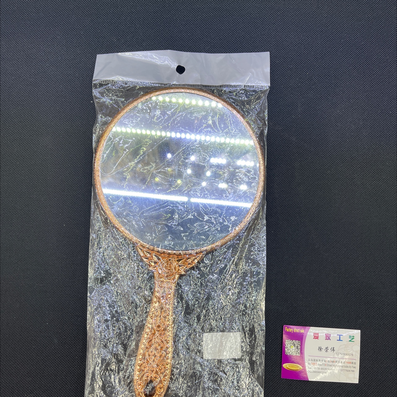 小女生最爱美容镜11简易简约多功能镜 欧美风格手拿镜爱家工艺02