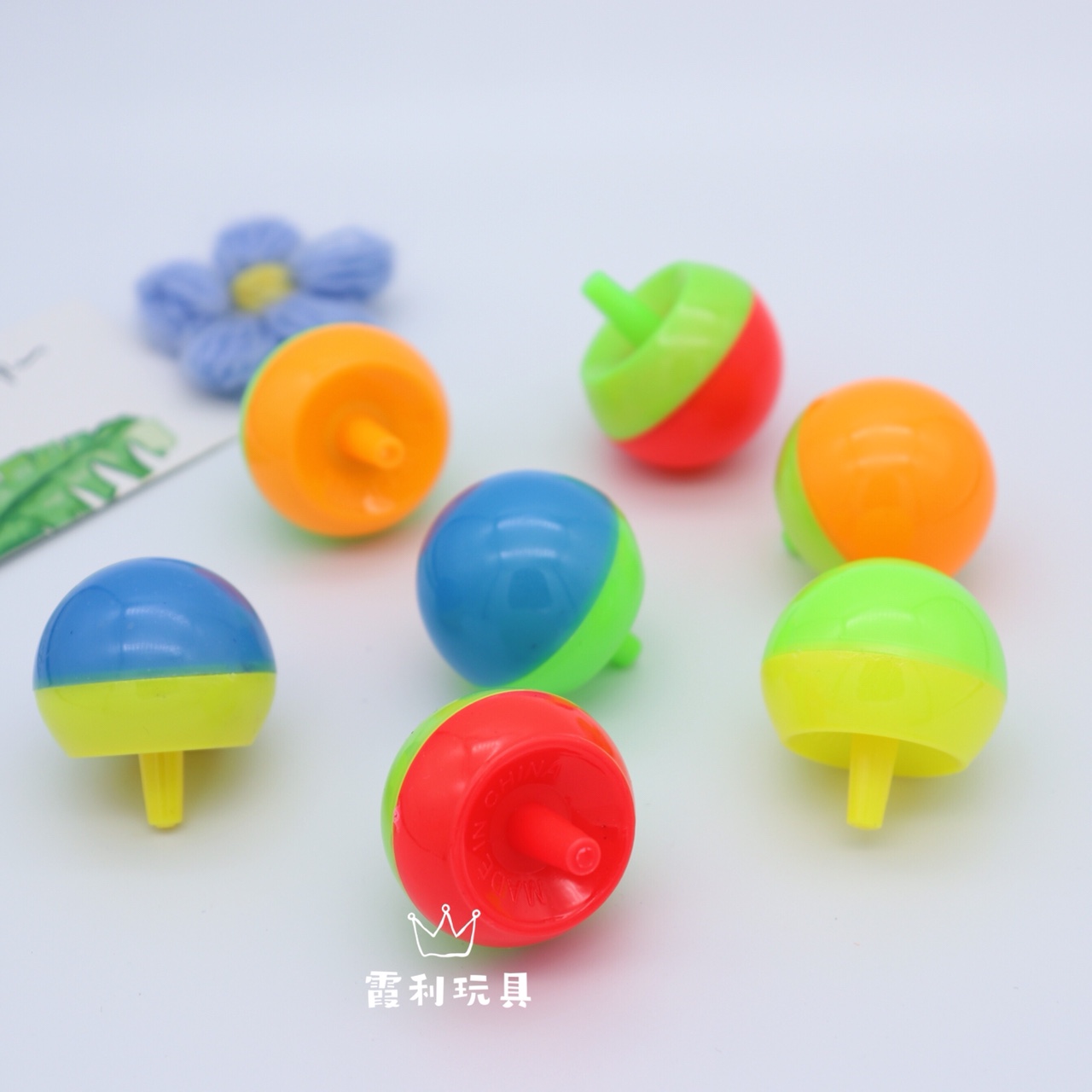 Children's plastic toy spinning top, gift, Gashapon party toy