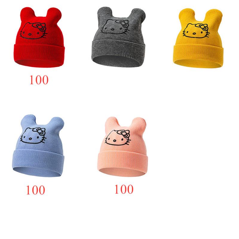 Niños sombrero a prueba de viento invierno protección contra el frío caliente linger imitación good good use sombrero para niños good use hat 45