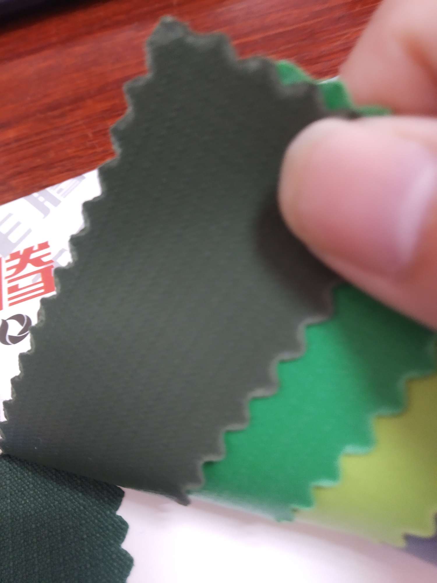 TY---007   一分格    5#军绿细节图