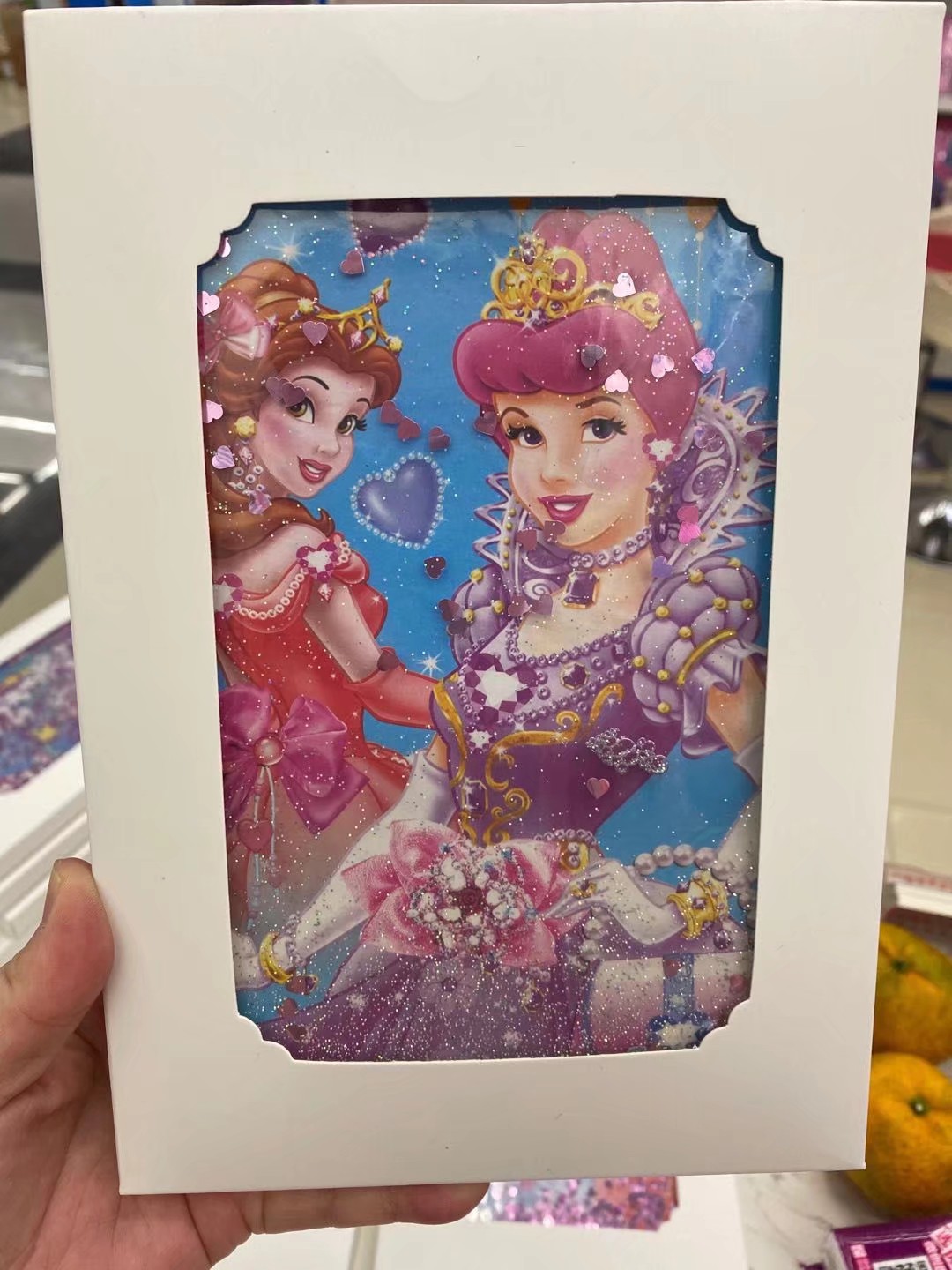 32k入油小清新油密码本少女心手帐本流沙彩页带盒子详情图3