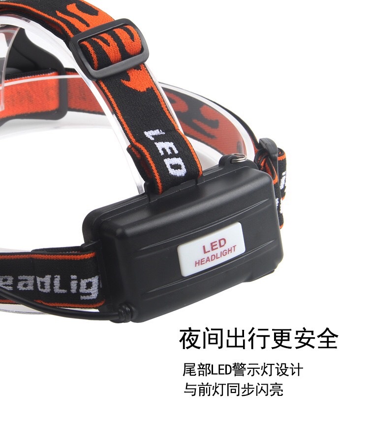 明鑫电筒 MX-33-2强光充电调焦双光源户外骑行钓鱼头灯厂家直销详情图8