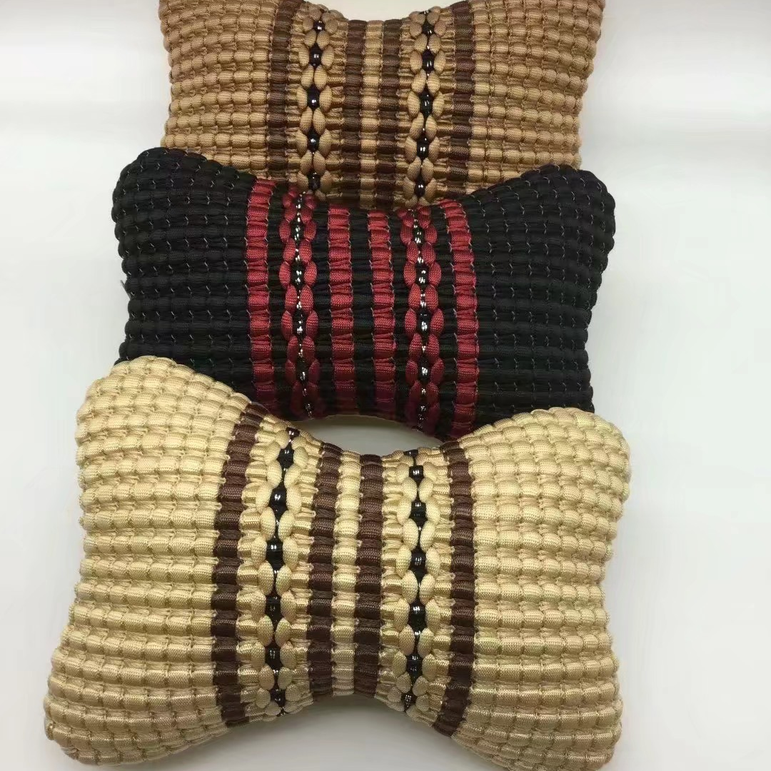 反机编枕 冰丝骨头枕 汽车用品 车内保健枕