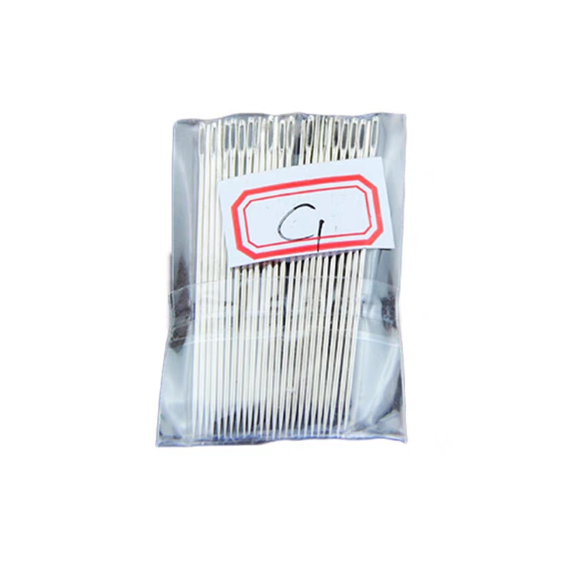 C1 needle eye large hand sewing needle household pure hand-made large needle hole sewing needle thread