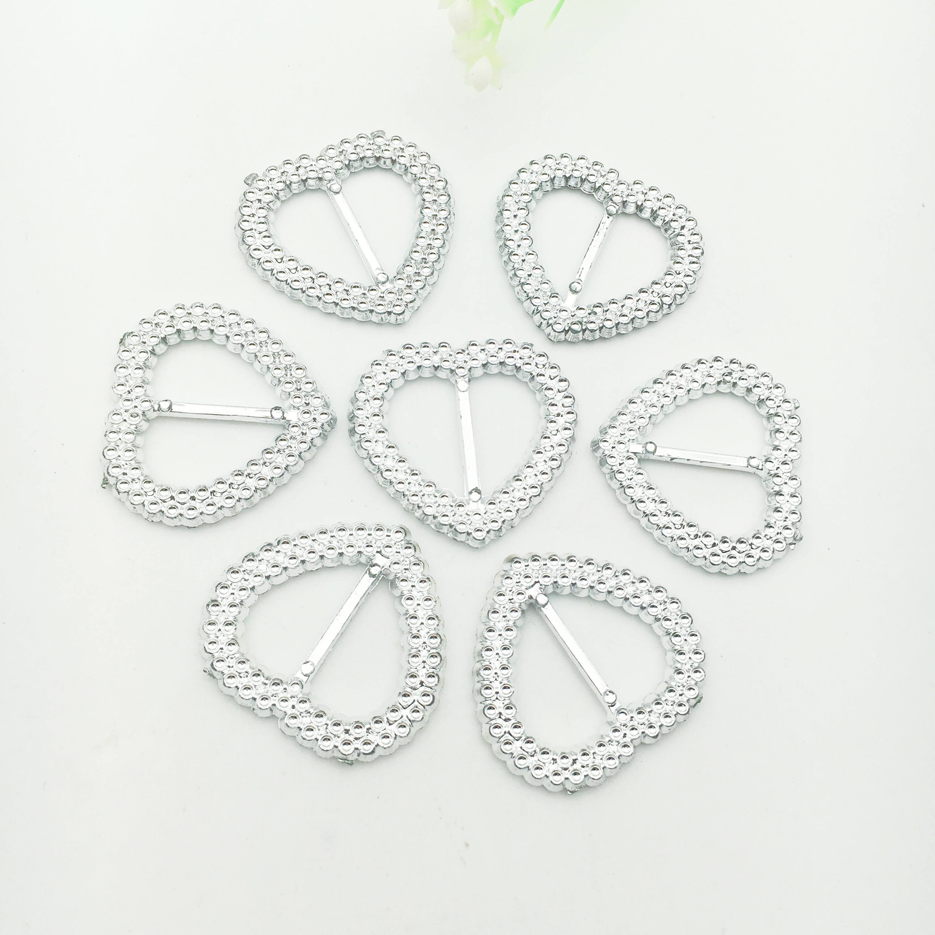 Plastic Day Word Love Three Buckle Wedding Scene Stage Clothing Decoration Handmade Diy Specification drawing