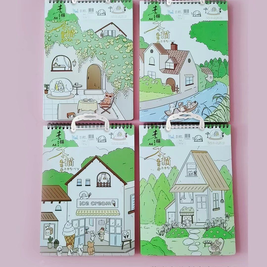 Magic Color Creative Hand A4 Sketchbook Magic Color Sketchbook Sketchbook Sketchbook drawing book -13