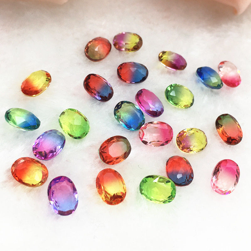 Nail art accessories: Irregular-shaped diamond flat bottom mixed set, popular online hit AB color champagne color super sparkling water diamond Japanese nail art 1934
