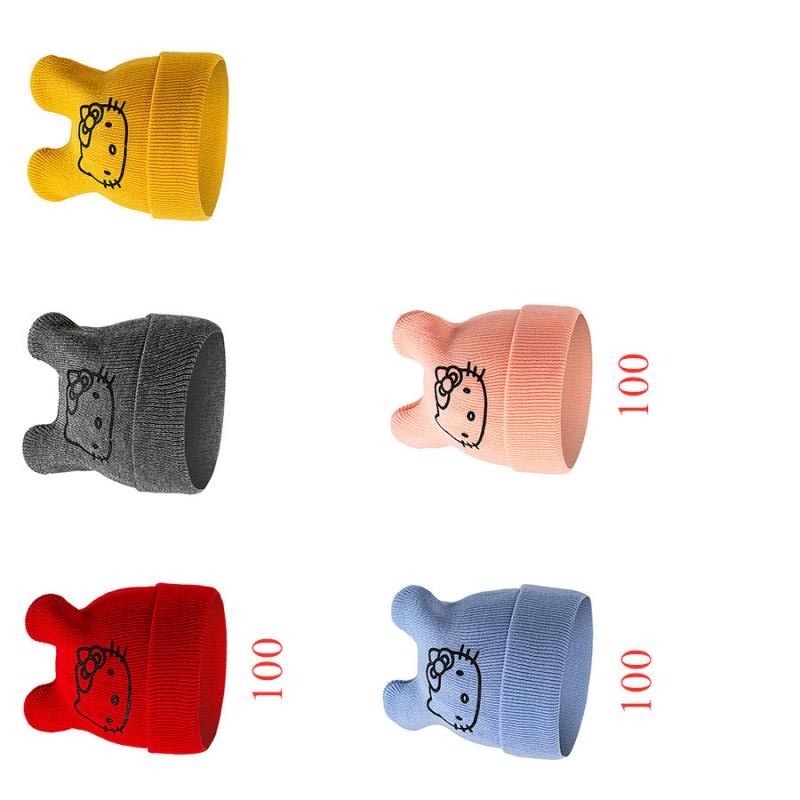 Niños sombrero a prueba de viento invierno protección contra el frío caliente linger imitación good good use sombrero para niños good use hat 19
