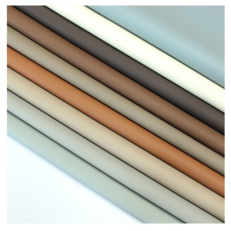 Factory direct sales of fine-textured all-PU leather with a skin-like feel, artificial leather for headboard soft upholds, sofa cushions, furniture, leather fabric 21
