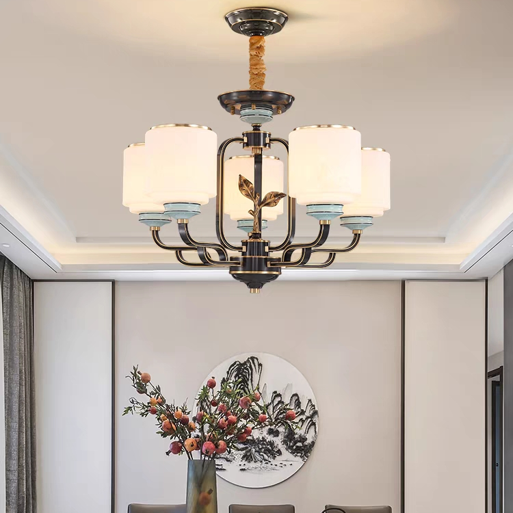 Ceiling lamp, living room lamp, 2021 new style, simple and modern, bedroom and dining room, Zen Chinese style lighting fixtures