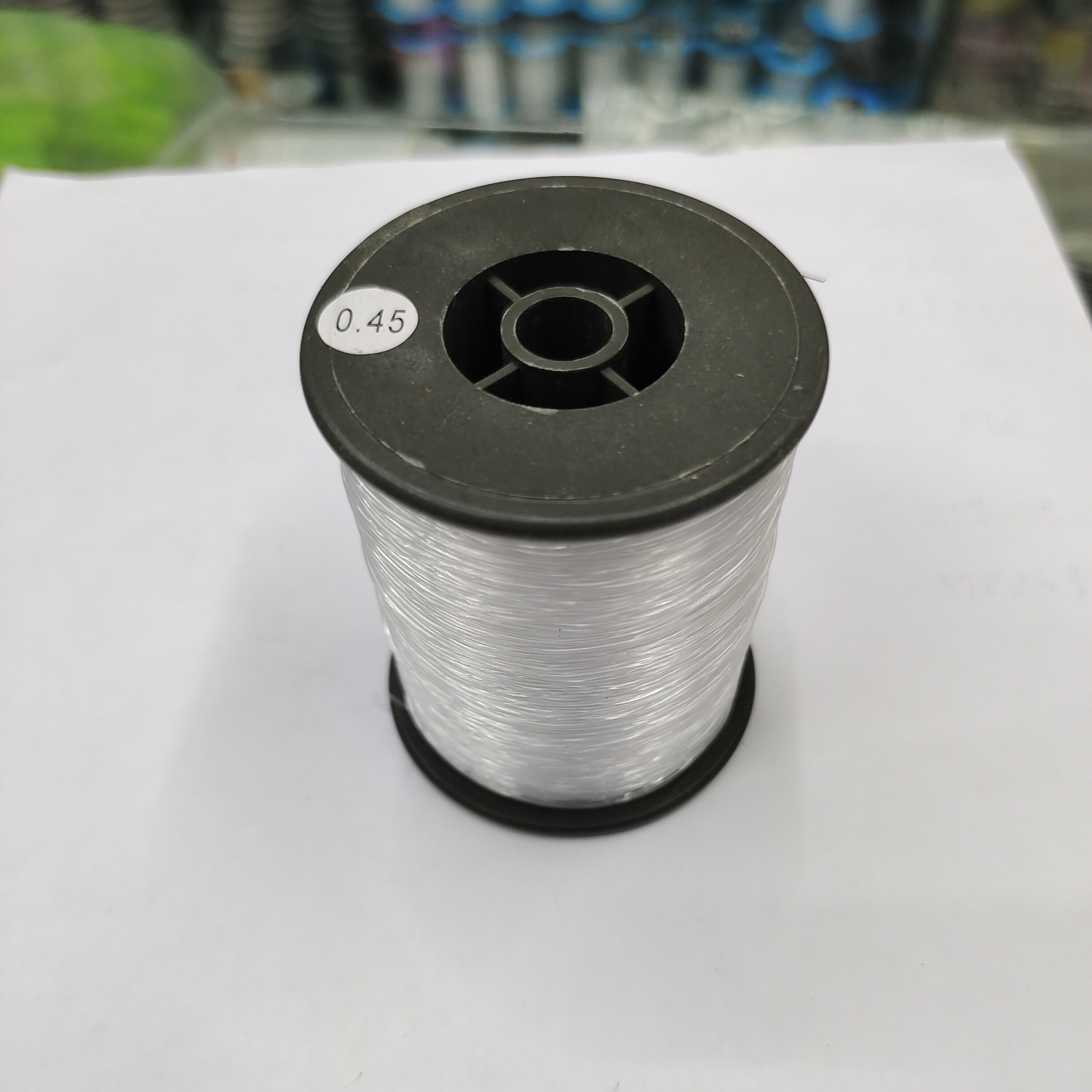 Non-elastic fishing line 0.45mm crystal line Fish silk line diy hand-braided wire Nylon wire beaded transparent fishing line