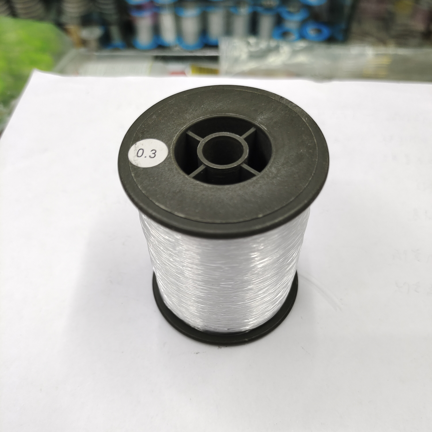 Non-elastic fishing line 0.3mm crystal line Fish silk line diy hand-braided wire Nylon wire beaded transparent fishing line