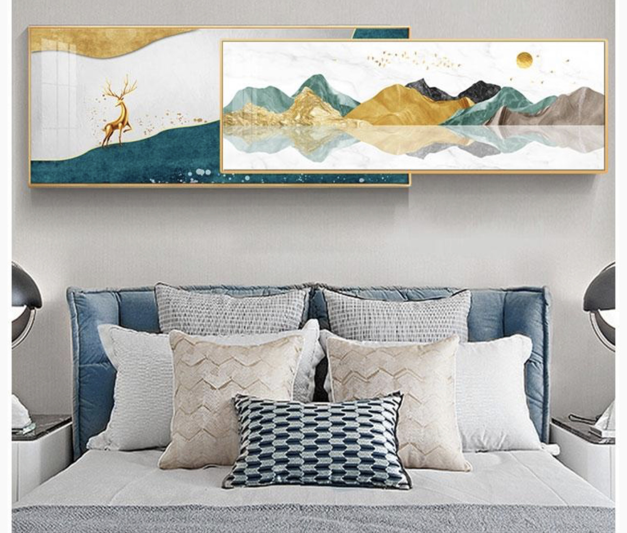 Crystal Porcelain Bedside Painting - Landscape within Painting Series 3 Item Picture