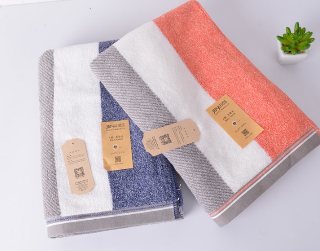 Super soft and skin-friendly pure cotton face wash and bath towel for adult men and women, soft and absorbent couple's face wash details Picture