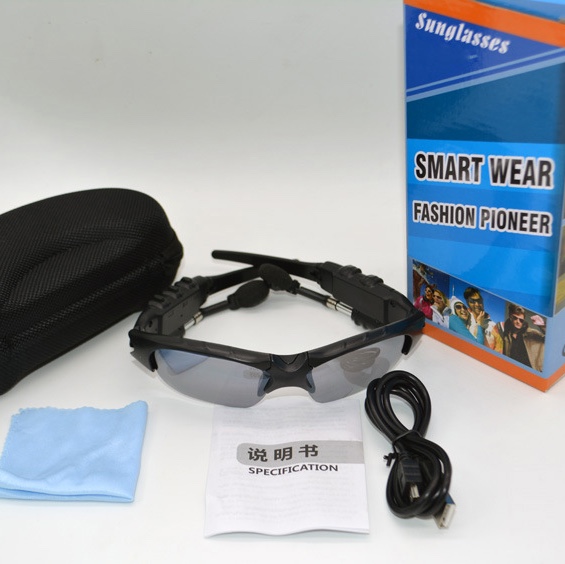 蓝牙眼镜耳机无线蓝牙V5.0 通话+音乐+语音提示+电池