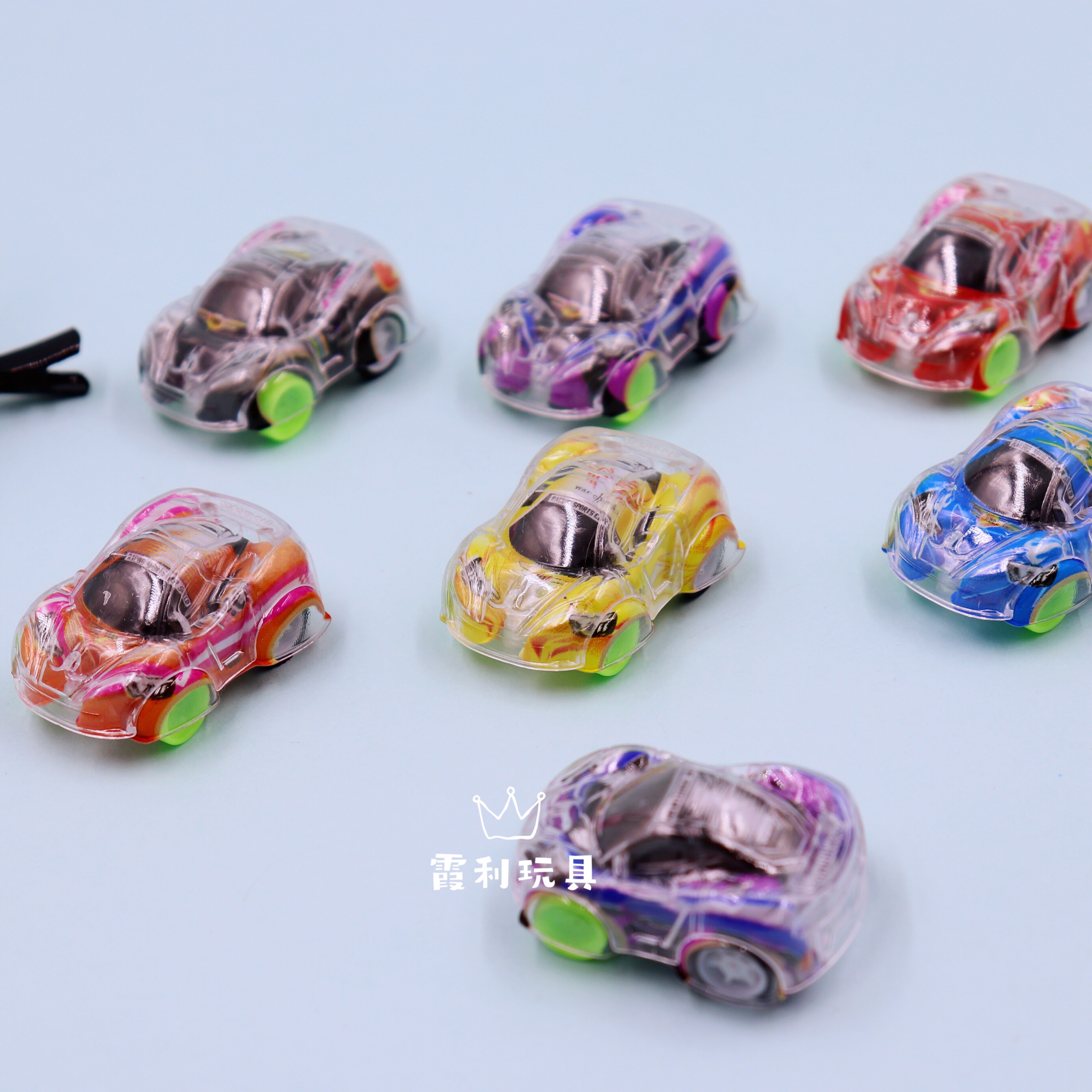 New Huili small car children's plastic toy gift, Gashapon party toy detail image 2