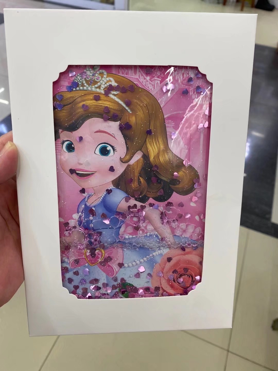 32k入油小清新油密码本少女心手帐本流沙彩页带盒子详情图2