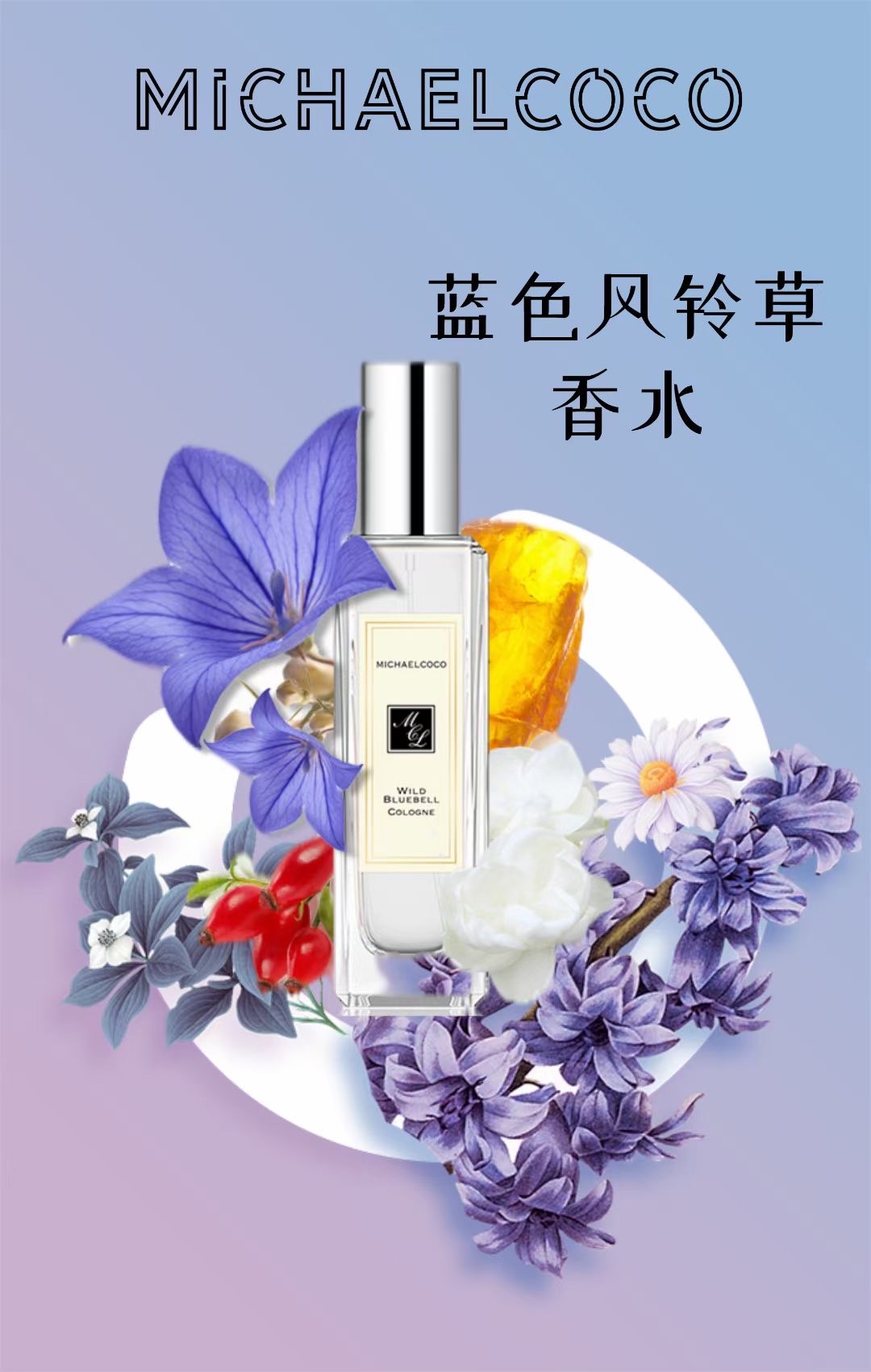 Mike Coco Blue Landscape Perfume Item Picture