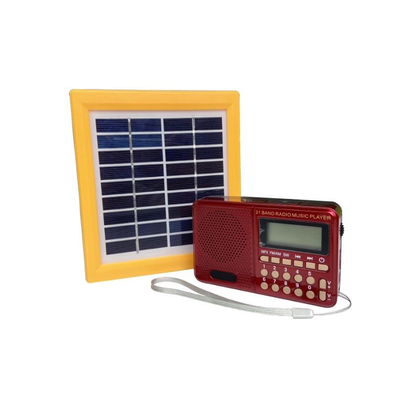 Portable radio, radio portable mini, FM radio solar