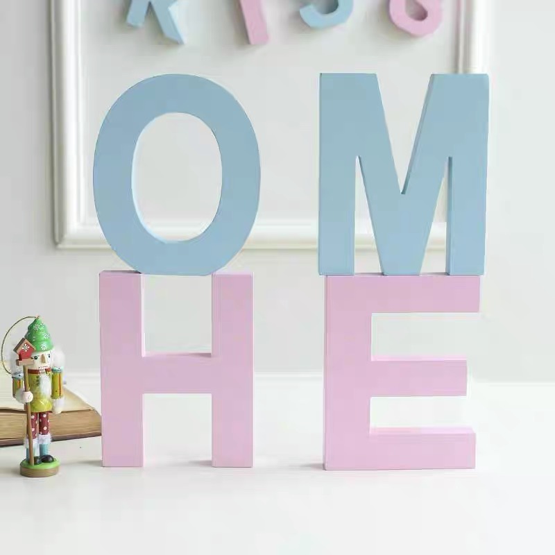 Sala de estar accesorios para el hogar color creativo letras de inicio moderno simple madera basalto tv gabinete mesa decoraciones