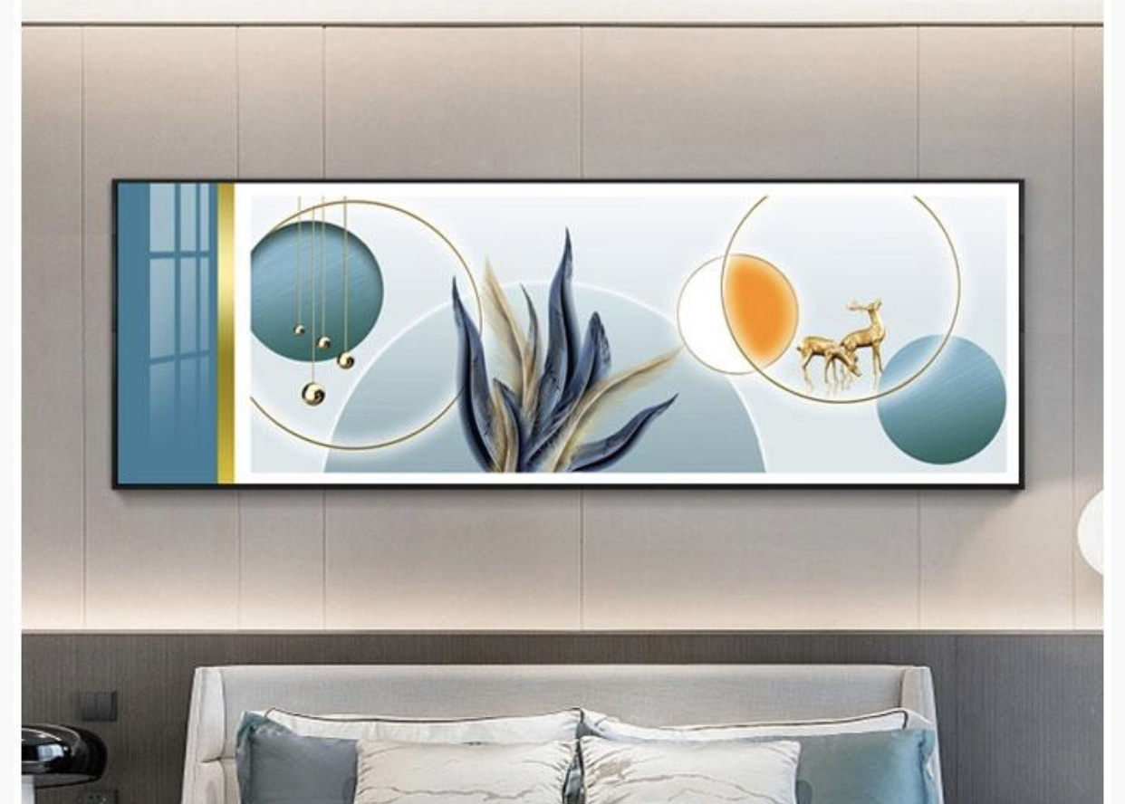 3-crystal porcelain bedside painting detail image 1