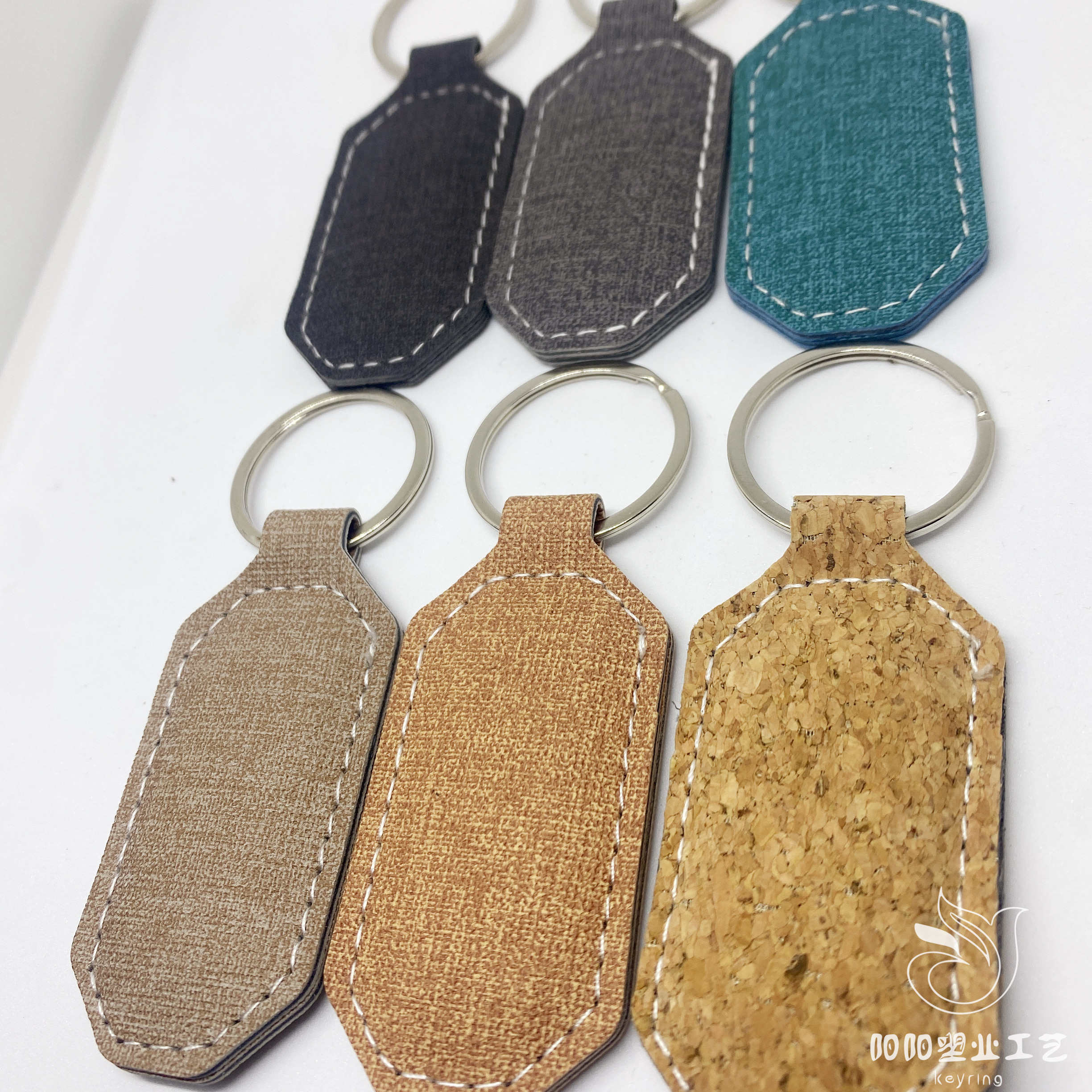 椭圆形钥匙扣 创意礼品 男女通用 PU皮钥匙扣 皮质钥匙扣 广告宣传礼品 旅游纪念品 赠品 可定制详情图11