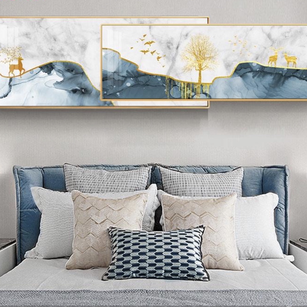 Crystal Porcelain Bedside Painting - Landscape within Painting Series 2