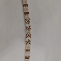 Indian pop style Bohemian national style handmade rice bead frame woven anklet 9