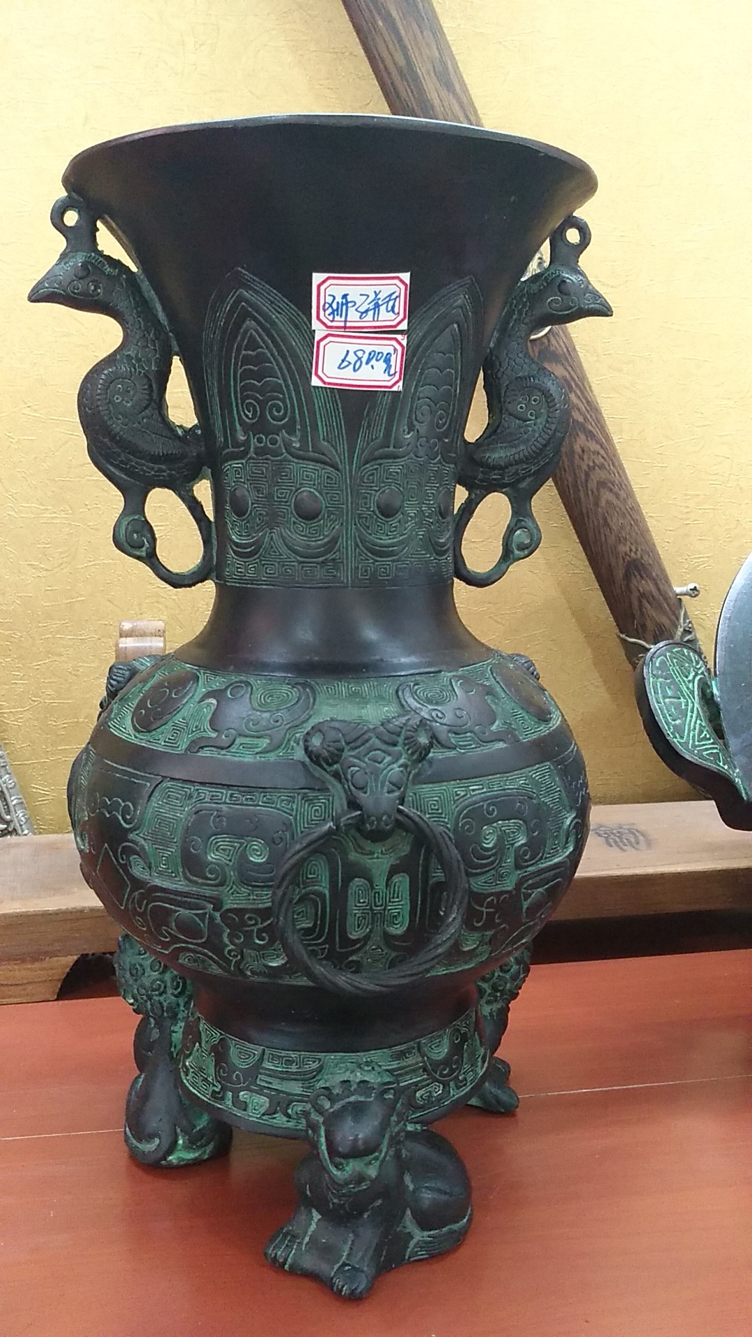 仿古青铜器细节图