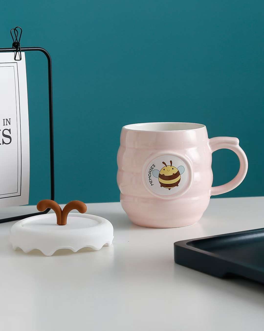 陶瓷杯勤劳的小蜜蜂产品图