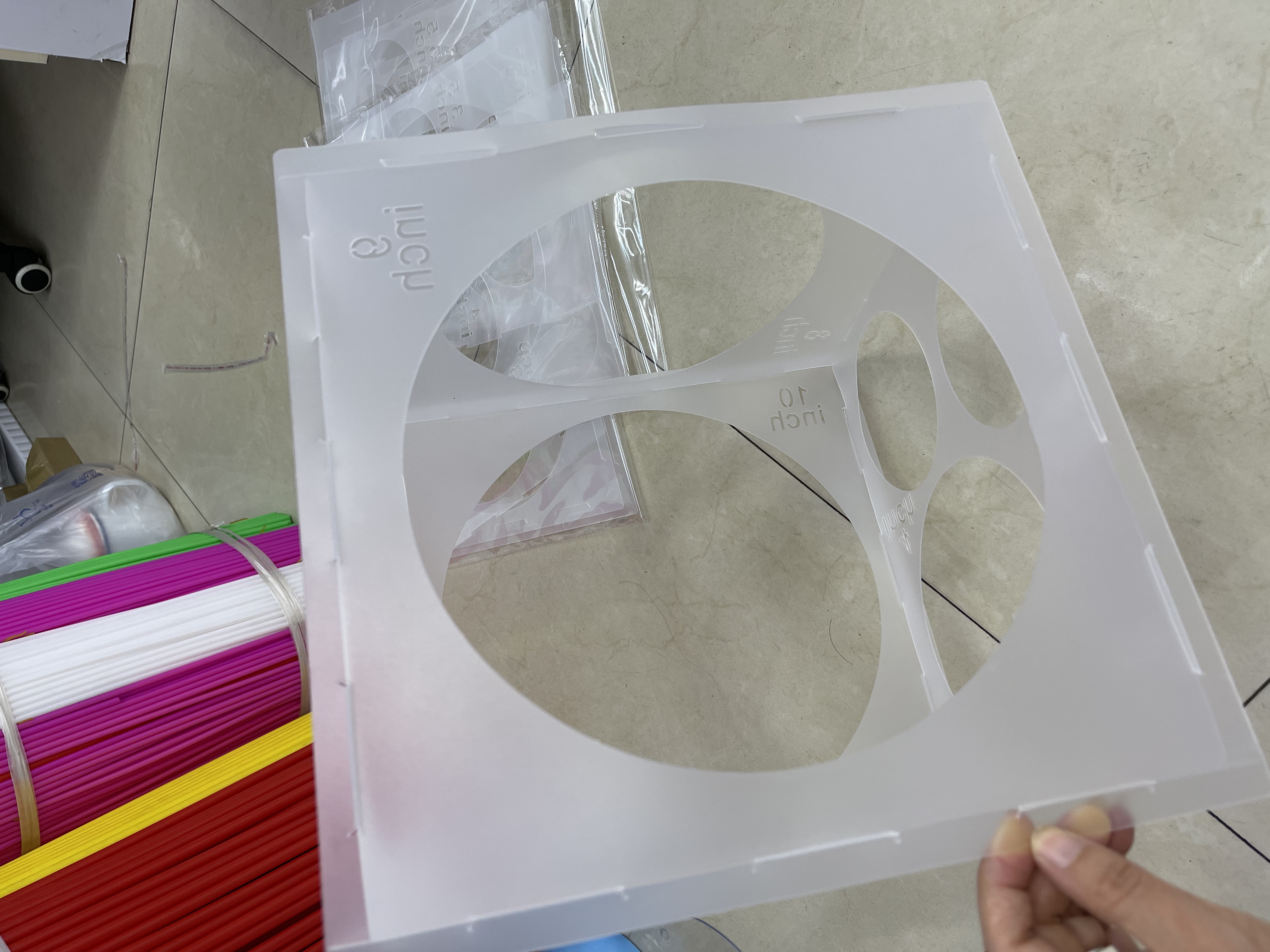 气球测量器气球配件组装用品派对用品气球尺寸测量箱详情图8