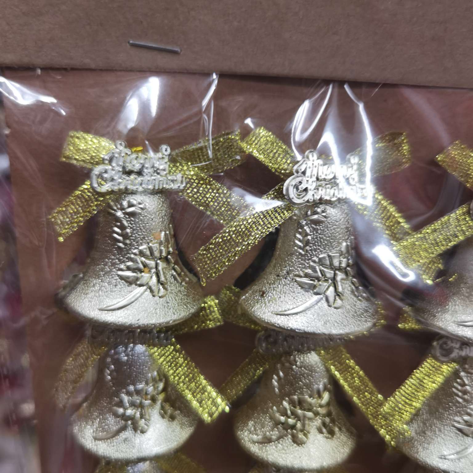 1030 Christmas gifts, Christmas pendants, Christmas decorations, Christmas ornaments, electroplated small pendants, small bells Specification image