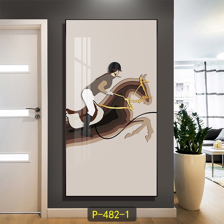 Light luxury porch decorative painting