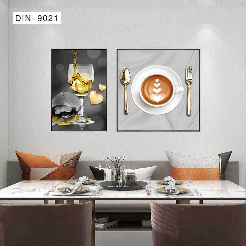 Crystal porcelain restaurant painting 9005