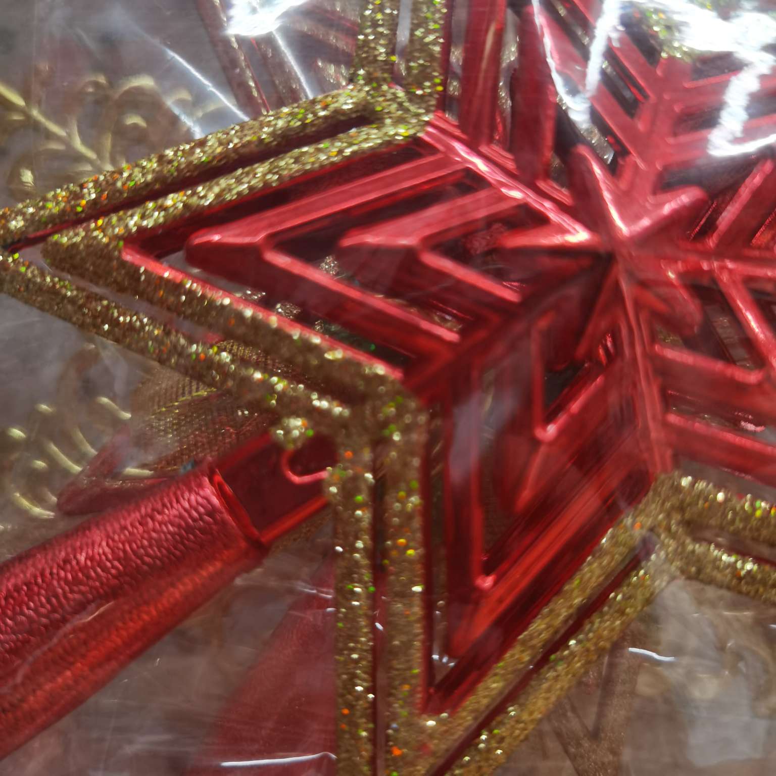 1024 Christmas gifts, Christmas pendants, Christmas decorations, Christmas ornaments, electroplated gold powder pendants Item Picture