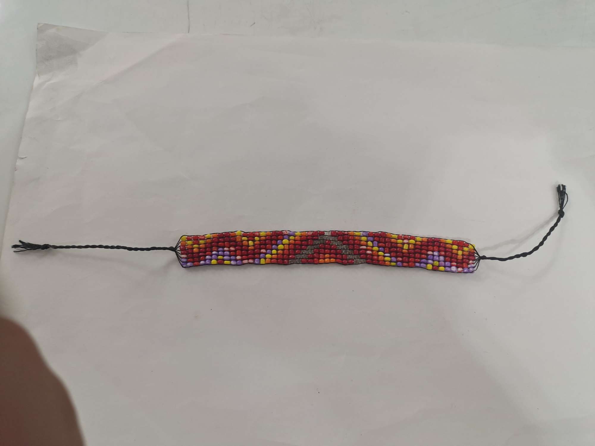 印第安流行暴款波西米亚民族风手工米珠架编脚链38产品图