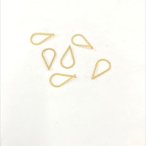 XM06125 batch flower round copper wire small water drop