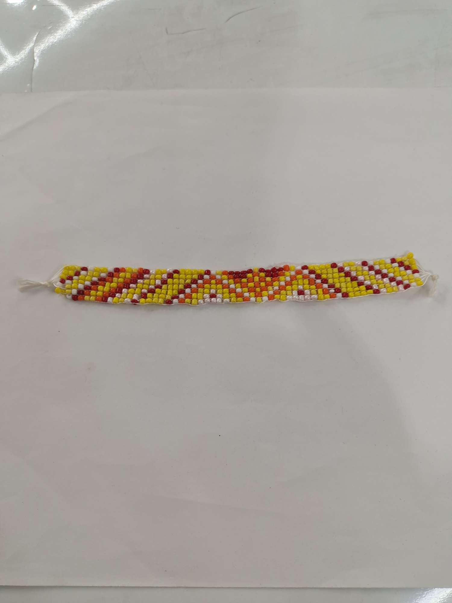 印第安流行暴款波西米亚民族风手工米珠架编脚链38白底实物图