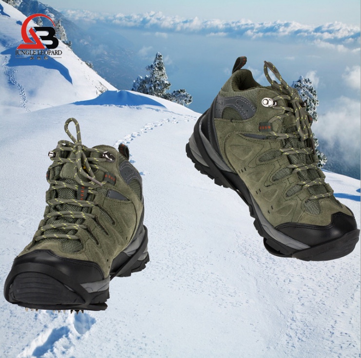 Outdoor Camping Mountaineering Snow Non-Slip Shoe Cover Simple 5 Teeth Hoist Type Crampons Pair Of 2 Prices Application Scenario