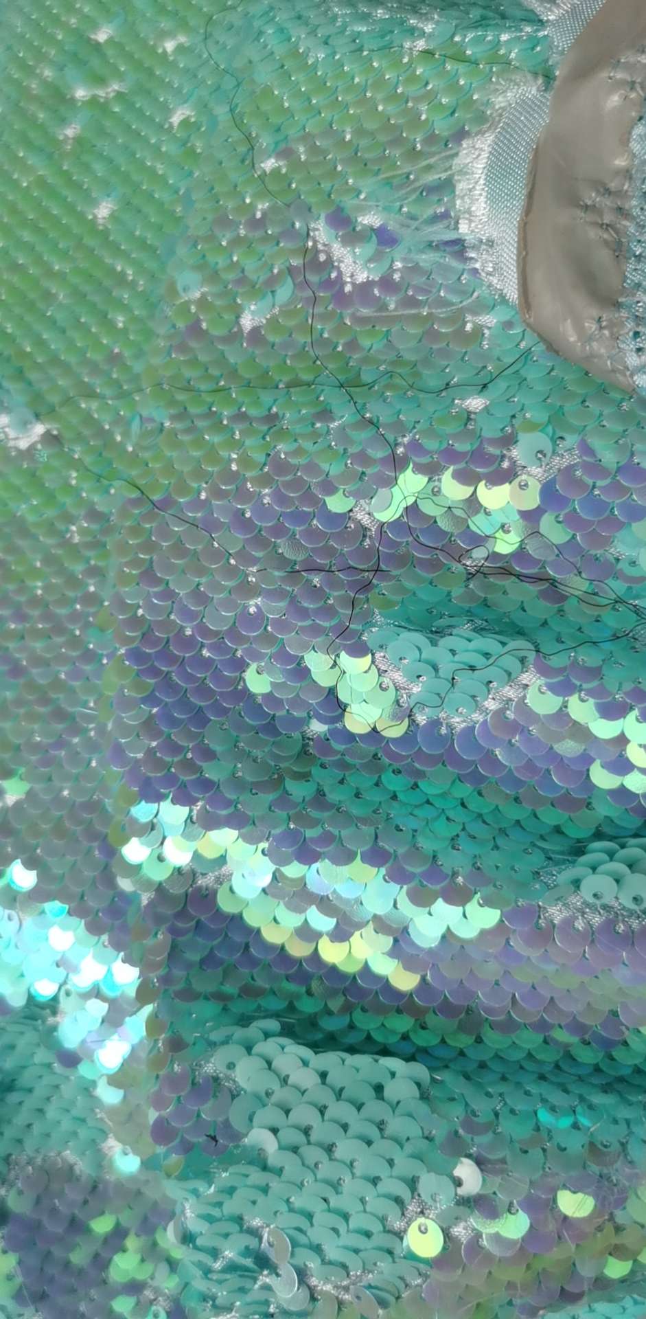 亮片/皮革细节图