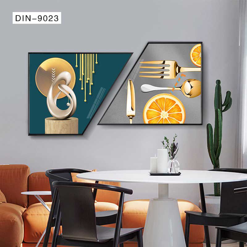 Crystal porcelain restaurant painting 9003