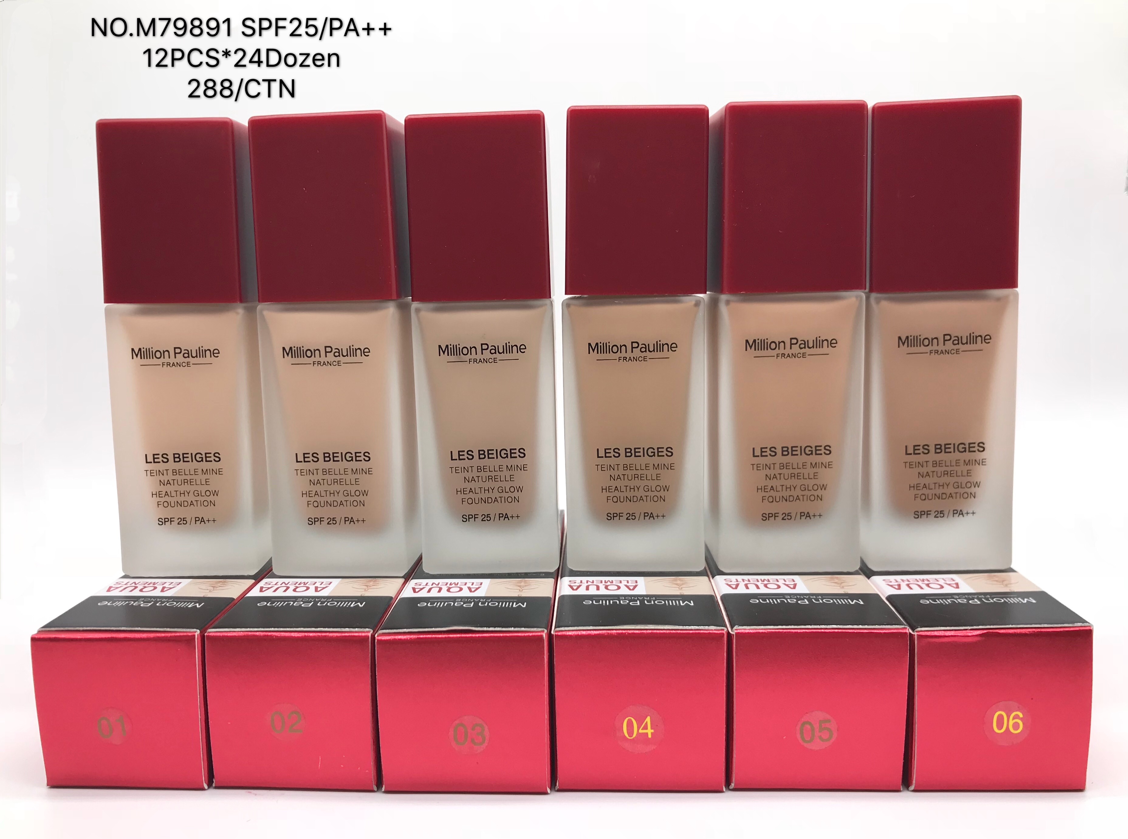 Million Lotus factory direct sales face cream, moisturizing foundation, light and thin Application Scenario