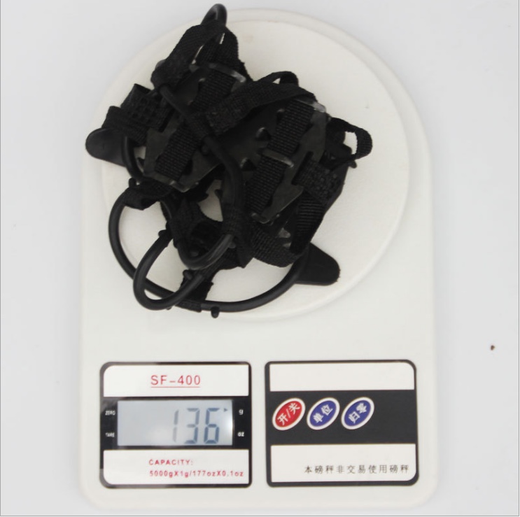 Outdoor Sports 24 Teeth Crampons Shoe Chain Snow Anti-Slip Mountaineering Shoe Cover Manufacturers Wholesale Crampons A Pair Of Two Prices Item Picture