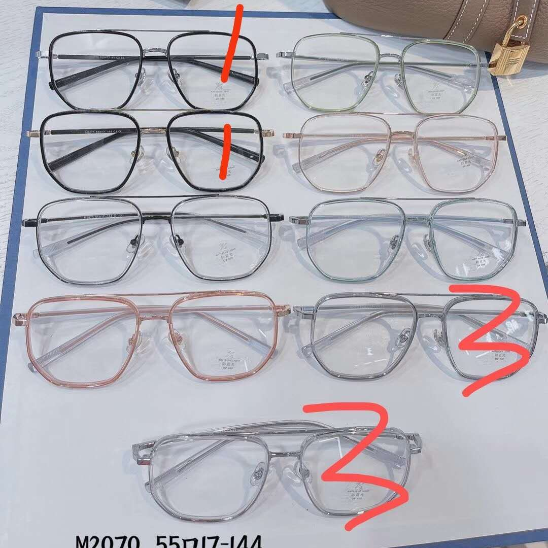 The latest short-sighted eyeglass frame network celebrity eyeglass frame star the same glasses Wang Yibo the same