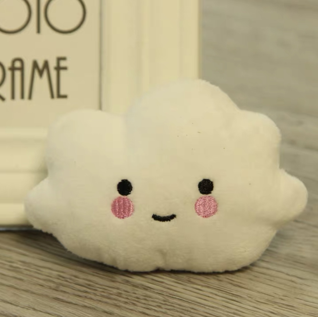 Summer cute fruit ice cream Star dog vocalization toy than Teddy Bear pet toy plush puppy toy 54